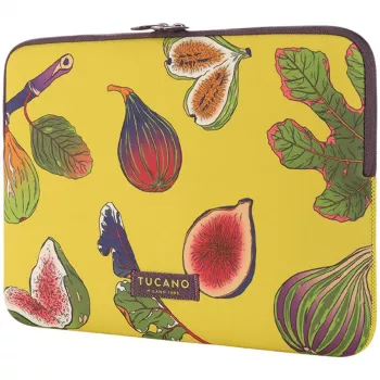 TUCANO SCHIZZO MacBook 13 collu futrālis Acid Green neoprēna īpaši plāns futrālis ar pretizslīdēšanas sistēmu