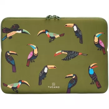 Tucano Tucani Sleeve 12-13 collu zaļš neoprēna klēpjdatora maciņš