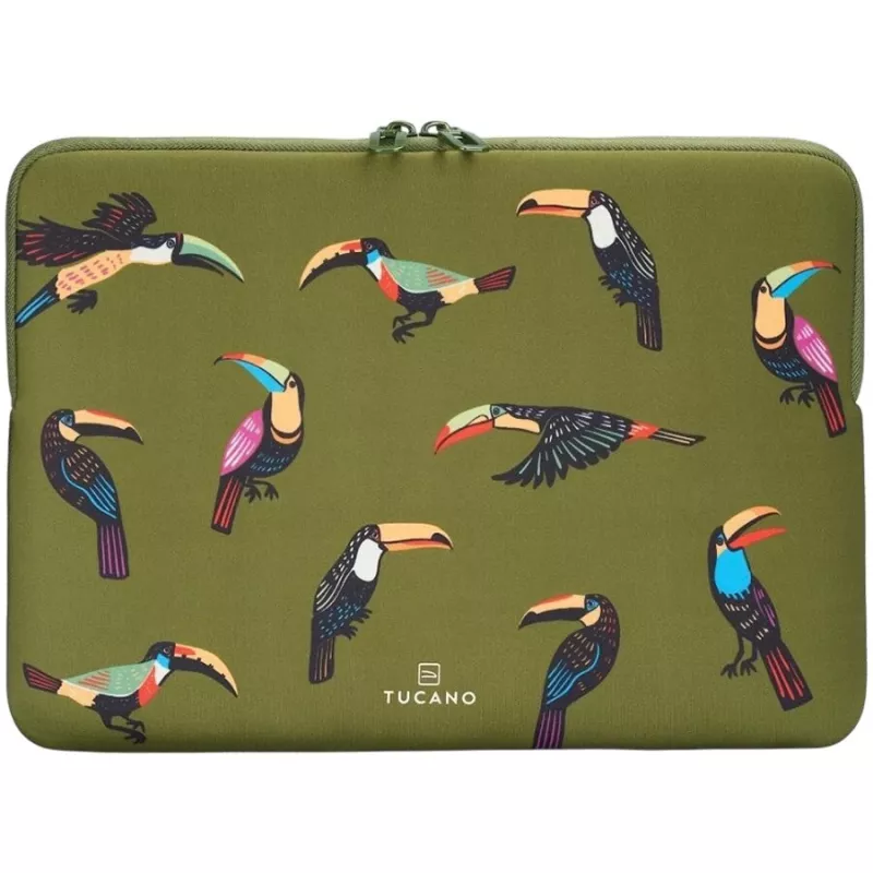 Tucano Tucani Sleeve 12-13 collu zaļš neoprēna klēpjdatora maciņš