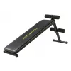 TUNTURI AB20 Adjustable Abdominal Bench | Foldable Sit-Up Bench with 4-Level Incline, 100 kg Max Load, Black