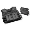 Tunturi regulējama svara veste 10 kg (melna, unisex)