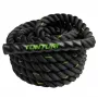 Tunturi Battle Rope 9m – 38mm Poliestera fitnesa virve spēka un kardio treniņiem