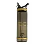 Tunturi Centuri Deluxe Ūdens pudele ar salmiņu, 700ml, Brūna