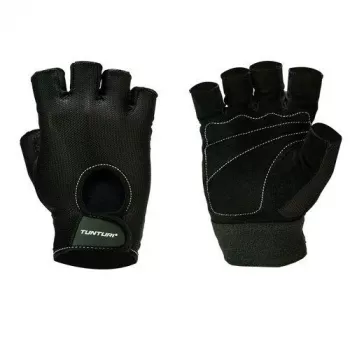 Tunturi Easy Fit Pro Fitness Cimdi, Vidējs (M), Melns