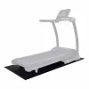 Tunturi grīdas aizsargpaklājs 200 x 92,5 cm melns PVC pretslīdes un triecienus absorbējošs skrejceliņiem, velotrenažieriem un cross-treniņu trenažieriem