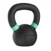 Tunturi Platinum 6kg čuguna kettlebell – pulverkrāsots ar ergonomisku rokturi