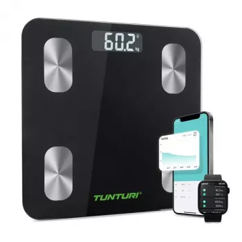 Tunturi SC30 viedie ķermeņa svari ar Bluetooth un lietotni