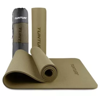 Tunturi Yogamat 8mm jogas paklājiņš - Armijas zaļš