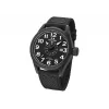 TW STEEL VS41-Volante Vīriešu kvarca pulkstenis 45mm melns ciparnīca ādas siksniņa