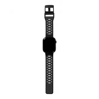 UAG Scout Silikona pulksteņa siksniņa Apple Watch 49mm/45mm/44mm/42mm - Melna