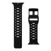 UAG Scout Silikona pulksteņa siksniņa Apple Watch 49mm/45mm/44mm/42mm - Melna