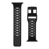 UAG Scout Silikona pulksteņa siksniņa Apple Watch 49mm/45mm/44mm/42mm - Melna