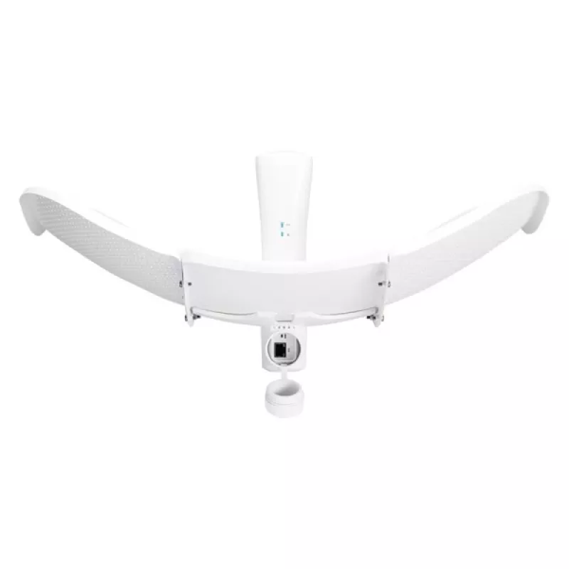 Ubiquiti LiteBeam LBE-5AC-LR-5 UISP airMAX AC liela attāluma 5 GHz 802.11ac āra bezvadu tilts (26 dBi, 450+ Mbps, 25+ km)