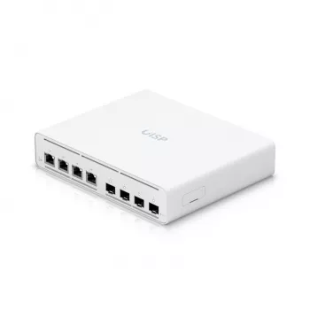 Ubiquiti UISP-S-PLUS-EU 8 portu 2.5GbE PoE++ komutators ar 10G SFP+ augšupielādes portu, 200W budžets