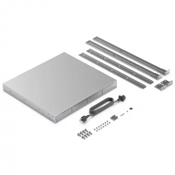 Ubiquiti UNAS-Pro-4 1U uzstādāms 4 nodalījumu NAS ar 10GbE SFP+