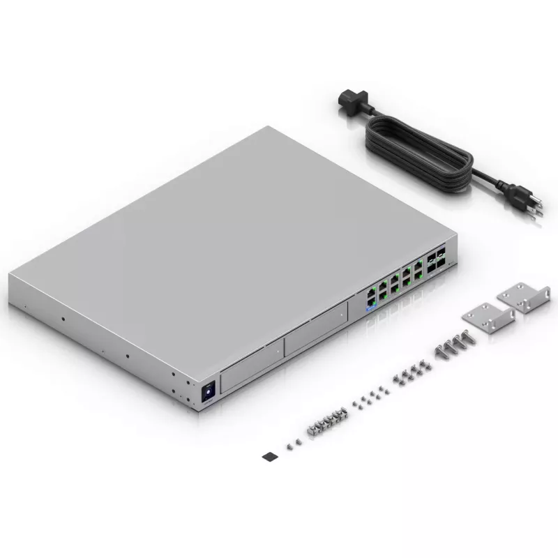 Ubiquiti UniFi Dream Machine Beast – 25 Gbps IPS/IDS, 7500+ klientu, 1U plauktā montējams mākoņa vārteja