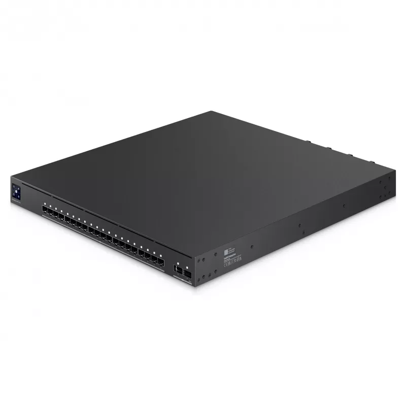 Ubiquiti UniFi EAV-Fiber 22 portu pilnībā pārvaldāms Layer 3 10G/100G agregācijas slēdzis