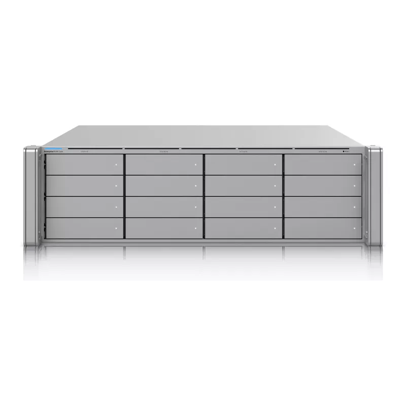 Ubiquiti UniFi Enterprise NVR Core ENVR-Core – 1U Rackmount NVR ar 2x 10GbE, 32GB RAM, 2 nodalījumi