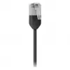 Ubiquiti UniFi āra Cat6A ielāpu kabelis 12m melns UACC-Cable-Patch-Outdoor-C6A-12M-BK
