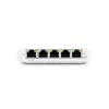 Ubiquiti UniFi USW Flex Mini 5 portu pārvaldāms gigabitu PoE komutators balts