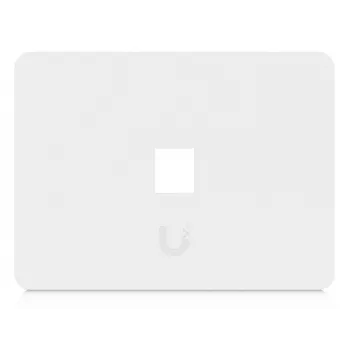 Ubiquiti universālā Keystone sienas plāksne – viena ligzda, 1 ports, balta (UACC-WP-KEYSTONE-H-1P)