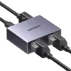 UGREEN 1-to-2 Gigabit Ethernet sadalītājs, 1000Mbps LAN tīkla adapteris, RJ45 vīrietis uz 2 sievietēm, pasīvs, melns