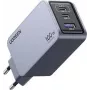 UGREEN 100W GaN Tech Nexode Pro ātrās uzlādes sienas lādētājs, 1x USB-A un 2x USB-C, kosmosa pelēks (15203)