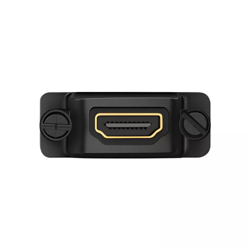 UGREEN 20124-20124 DVI (24+1) vīriešu uz HDMI sieviešu adapteris - melns