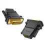 UGREEN 20124-20124 DVI (24+1) vīriešu uz HDMI sieviešu adapteris - melns
