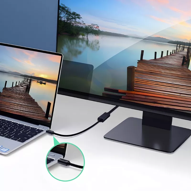 UGREEN 20134-20134 Micro HDMI vīriešu uz HDMI sieviešu adapteris - Melns