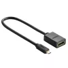 UGREEN 20134-20134 Micro HDMI vīriešu uz HDMI sieviešu adapteris - Melns
