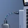 UGREEN 60559 USB-C dokstacija 9-in-1 centrmezgls ar 4K HDMI, 3x USB 3.0, Gigabit Ethernet, SD/MicroSD, 100W PD, sudraba