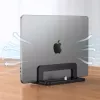 UGREEN Alumīnija vertikālais statīvs MacBook, klēpjdatoram, planšetdatoram (20471 LP258) tumši pelēks