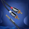 UGREEN AV116 3,5 mm uz RCA kabelis, 2 m