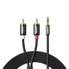 UGREEN AV116 3,5 mm uz RCA kabelis, 2 m