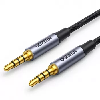 UGREEN AV183 20785 3.5mm Mini Jack uz 3.5mm Mini Jack Audio Kabelis 3m - Pelēks