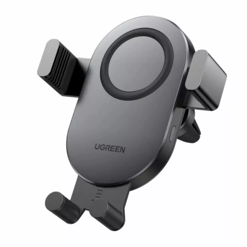 UGREEN Car Qi Wireless Charger 15W Car Phone Holder on Ventilation Grille Black (40118 CD256)