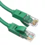 UGREEN Cat6 Ethernet kabelis 1m zaļš – 1Gbps, 250MHz, RJ45
