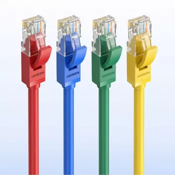 UGREEN Cat6 UTP Ethernet kabelis 1M – dzeltens