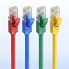 UGREEN Cat6 UTP Ethernet kabelis 2m sarkans – 10Gbps ātrgaitas RJ45 tīkla savienojuma kabelis