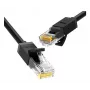 UGREEN Cat6 UTP Ethernet komutācijas kabelis RJ45, 8m, melns