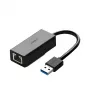 UGREEN CM111 USB 3.0 uz RJ45 Gigabitu Ethernet adapteris - Melns