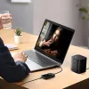 UGREEN CM129 USB-A uz 3,5 mm ārējais stereo skaņas adapteris - melns
