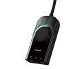 UGREEN CM129 USB-A uz 3,5 mm ārējais stereo skaņas adapteris - melns