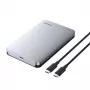 UGREEN CM300 2,5 collu USB Type-C cietā diska korpuss - Sudraba