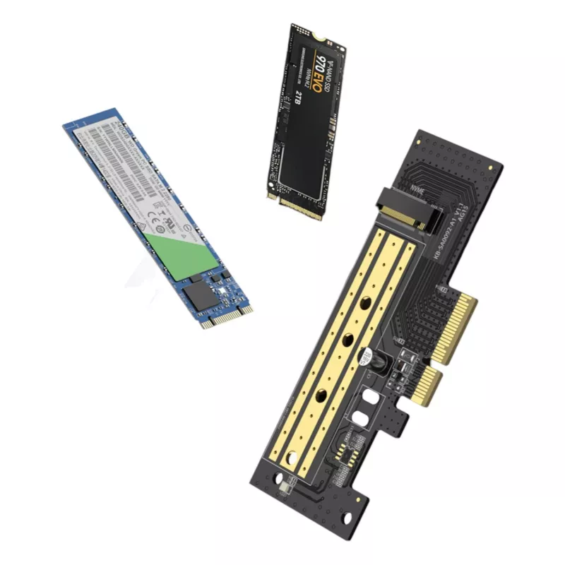 UGREEN CM302 M.2 NVMe uz PCIe 3.0 x4 adaptera karte