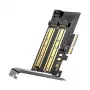 UGREEN CM302 M.2 NVMe uz PCIe 3.0 x4 adaptera karte