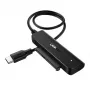 UGREEN CM321 USB-C uz 2,5 inch SATA HDD/SSD pārveidotāja kabelis 5Gbps melns