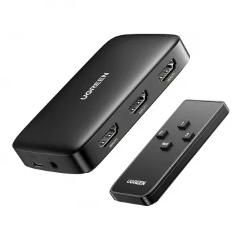 UGREEN CM332 3-in-1 HDMI 1.4 pārslēdzējs 4K