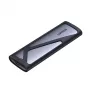 UGREEN CM400-90264 M.2 NVMe/SATA SSD korpuss 10Gbps USB-C 3.2 Gen 2 bez instrumentiem, alumīnija, sudraba
